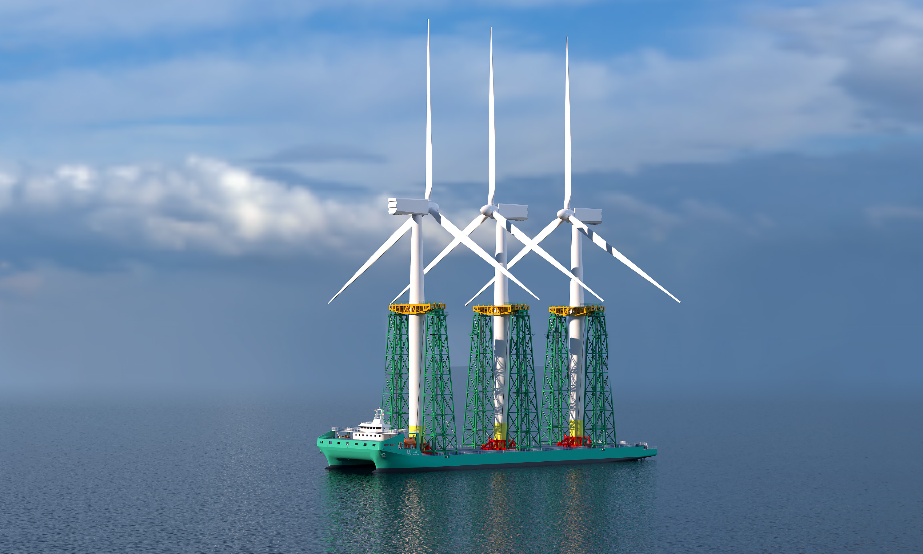 139.8m Catamaran Carrier